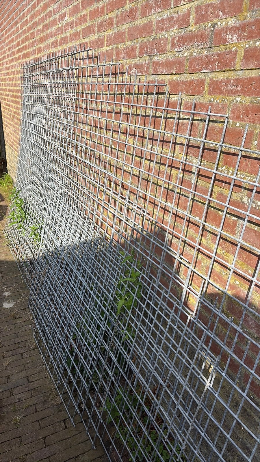 Betongaas rvs, Ophalen, IJzer