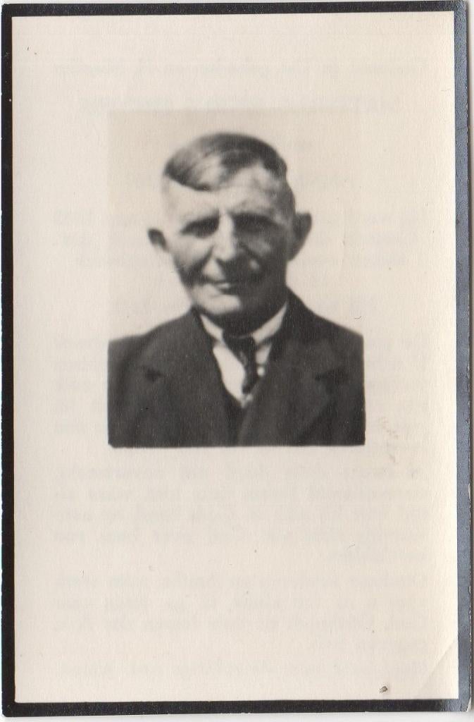 Mattheus Frijters 1885 Fijnaart + 1963 Oudenbosch, 78 jaar, Verzenden
