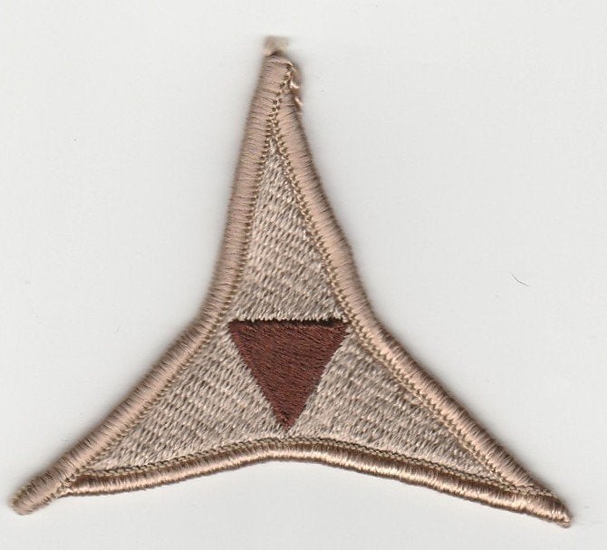 Embleem US Army - 3rd Army Corps (Desert), Verzenden, Landmacht, Amerika, Embleem of Badge