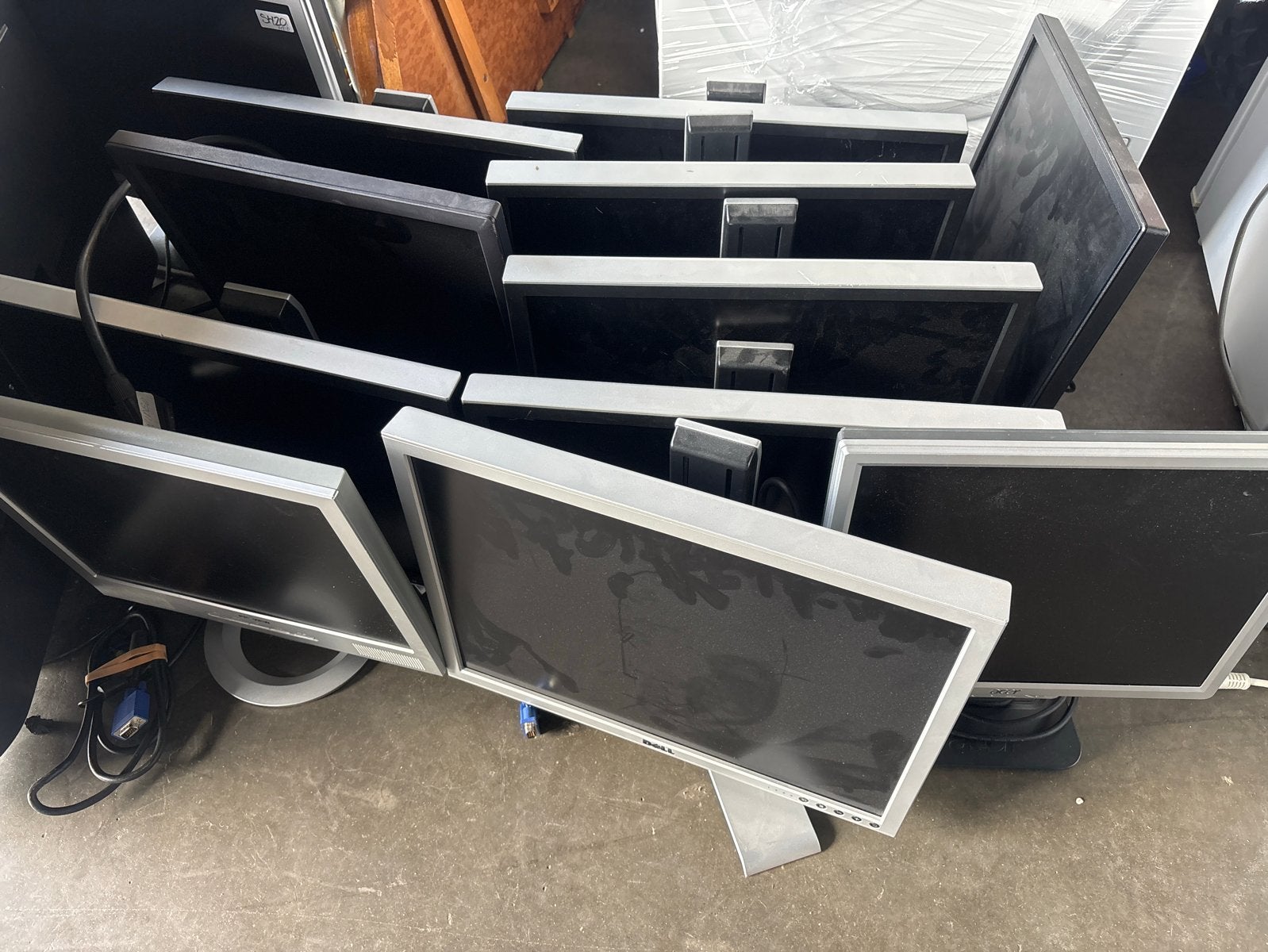 Partij tv's, monitoren en smart tv's voor export/handel, Ophalen, Full HD, 60 Hz of minder, Gebruikt