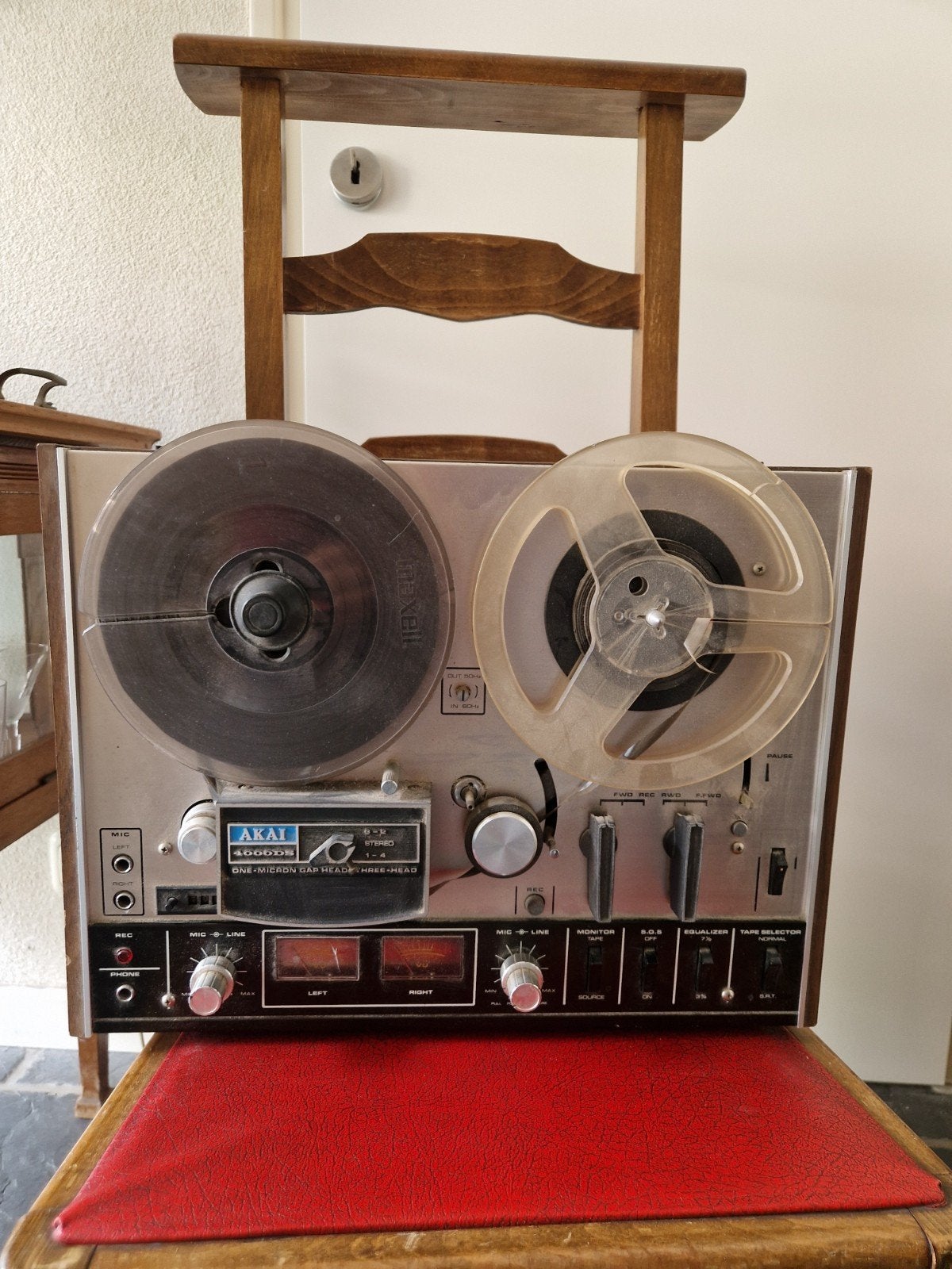 Akai 4000DS  bandrecorder, Ophalen, Bandrecorder, Met banden