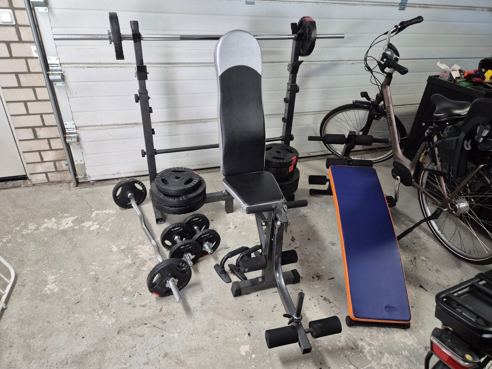 Sport toestel., Ophalen, Gebruikt, Fitnessbank