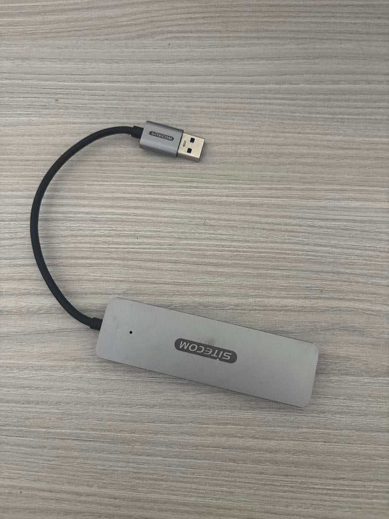 Sitecom USB Hub - 4 poorten, Ophalen of Verzenden, Zo goed als nieuw, Laptop