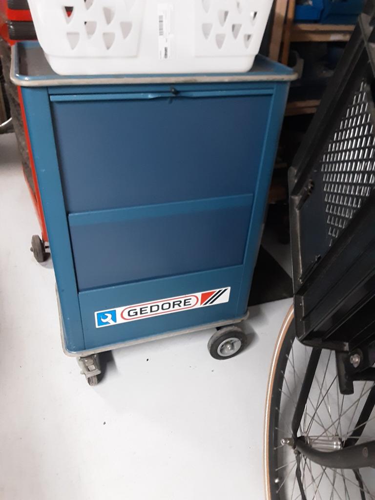 Gedore gereedschapskar, Doe-het-zelf en Verbouw, Gereedschapskisten, Ophalen of Verzenden