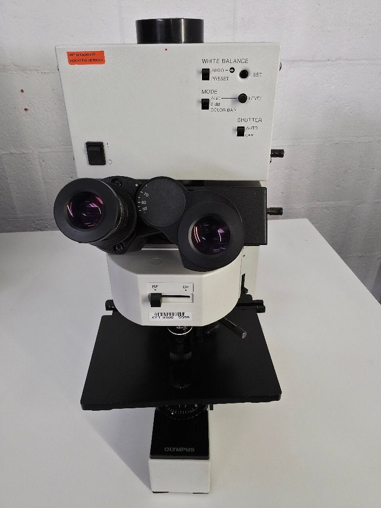 Olympus BX60F5 microscoop, Ophalen of Verzenden, Gebruikt, Minder dan 400x, Stereomicroscoop