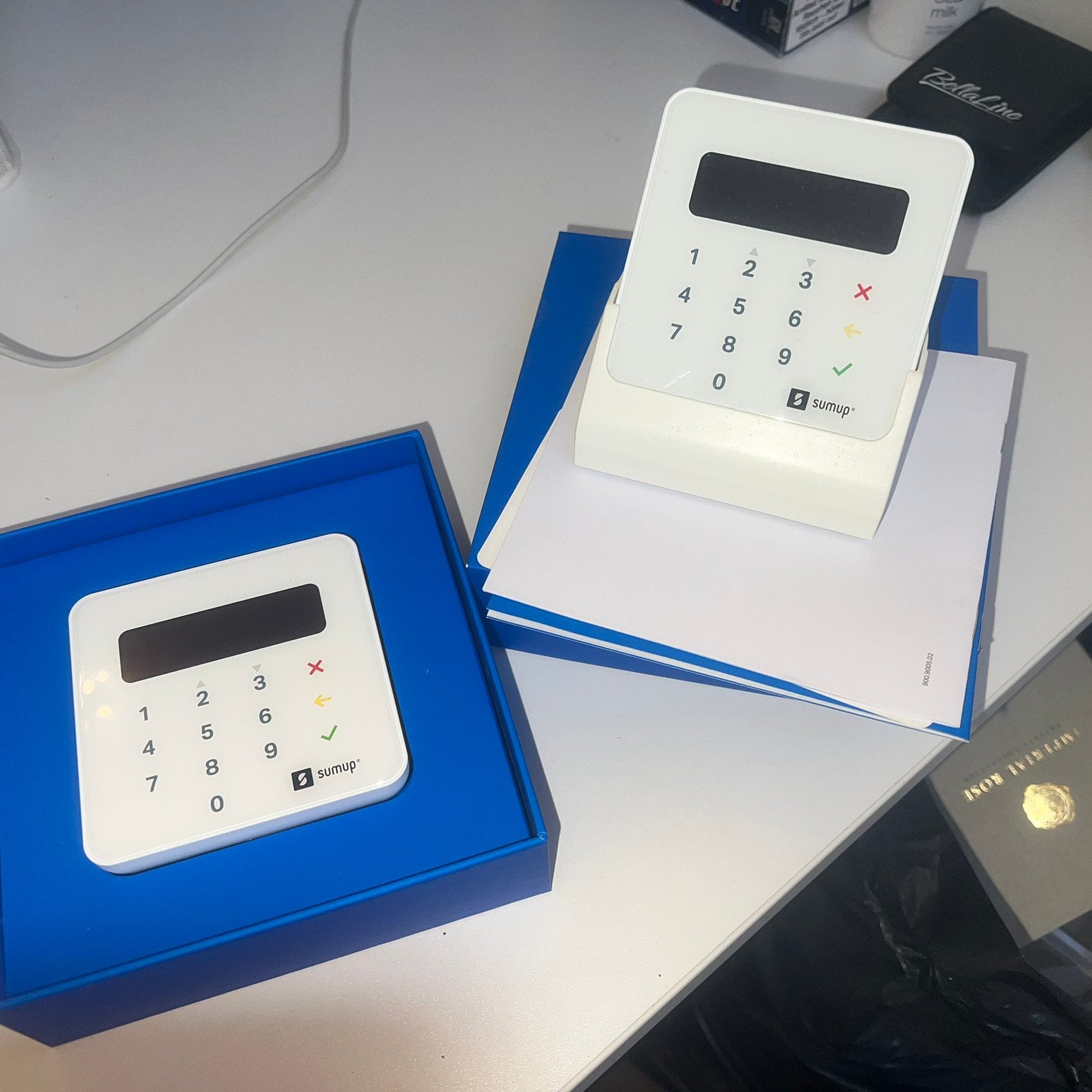 TE KOOP: 2 SUMUP PINAUTOMAAT – COMPLEET, Ophalen of Verzenden, Zo goed als nieuw