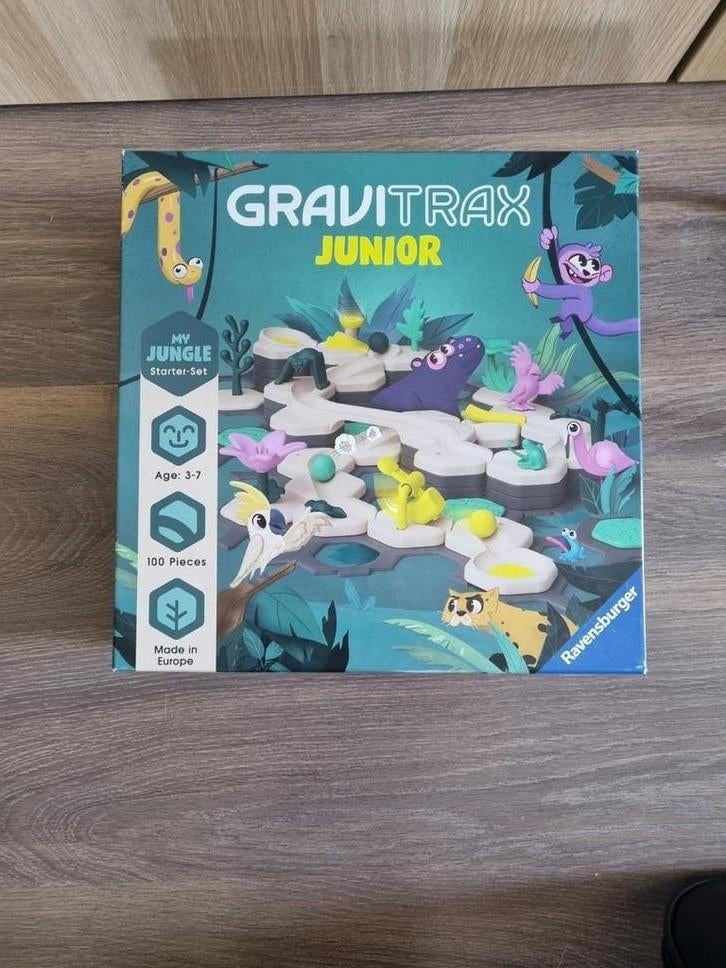 GraviTrax Junior My Jungle Starter-set knikkerbaan, Ophalen of Verzenden, Nieuw, Overige merken