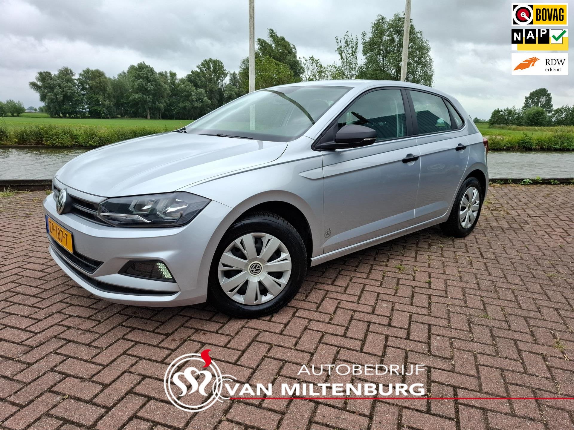 Volkswagen Polo 1.0 MPI Trendline Airco Cruise Allseason ban, Stof, Euro 6, Origineel Nederlands, Bedrijf