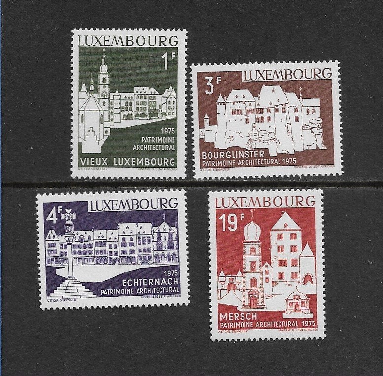 Postzegels  Luxemburg    900/903  PF, Ophalen of Verzenden, Luxemburg, Postfris
