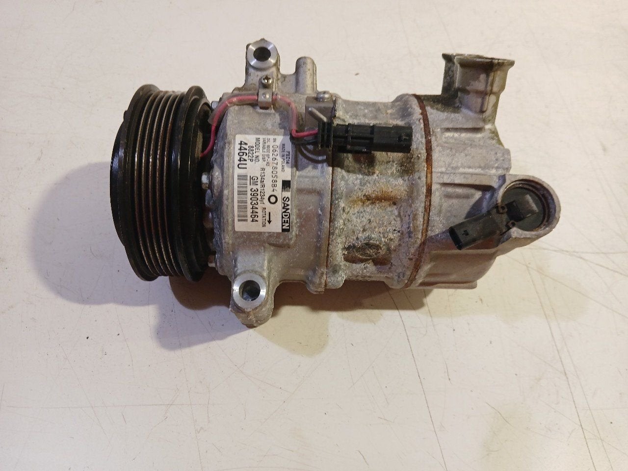 Airco pomp Opel Astra, Auto-onderdelen, Airco en Verwarming, Opel, Gebruikt, Herkomst onderdeel bekend, 12 maanden garantie, Ophalen of Verzenden