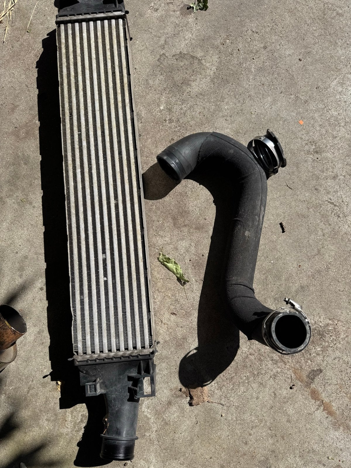 Intercooler Audi A4 B9.5 tfsi met slang, Ophalen, Gebruikt, Audi