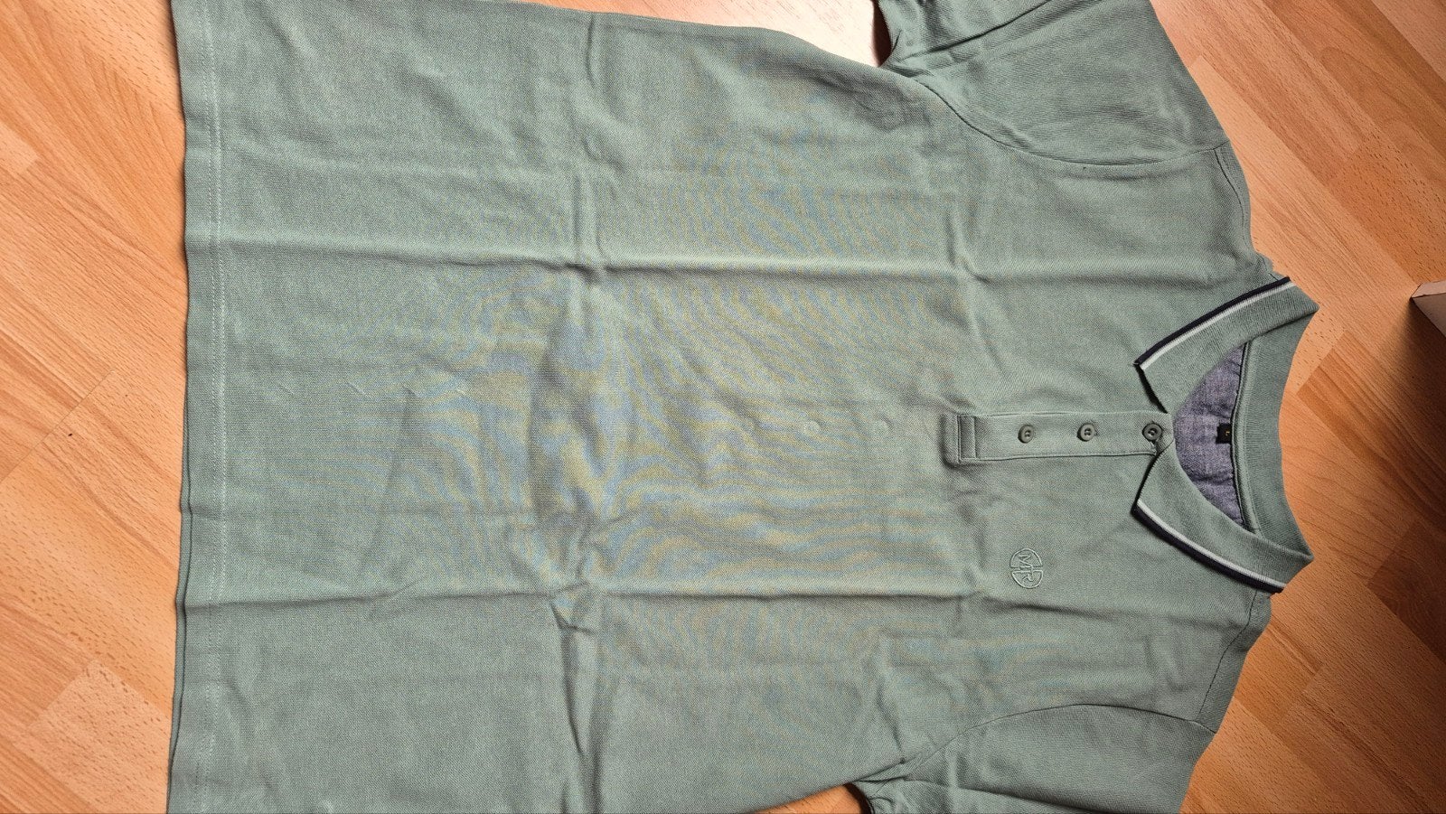 Heren polo shirt - Maat L - Groen, Maat 52/54 (L), Mario Russo, Ophalen of Verzenden, Zo goed als nieuw