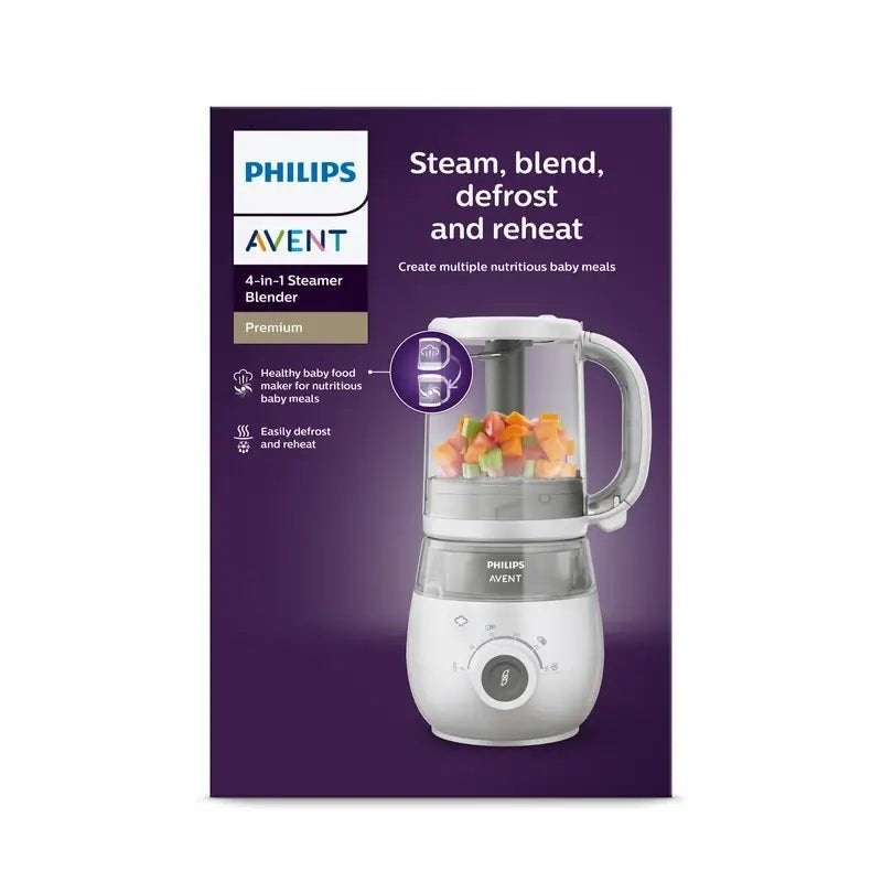Philips Avent 4-in-1 Babyvoedingmaker stomer en blender, Gebruikt, Ontdooifunctie, Babyvoedingmaker, Philips Avent