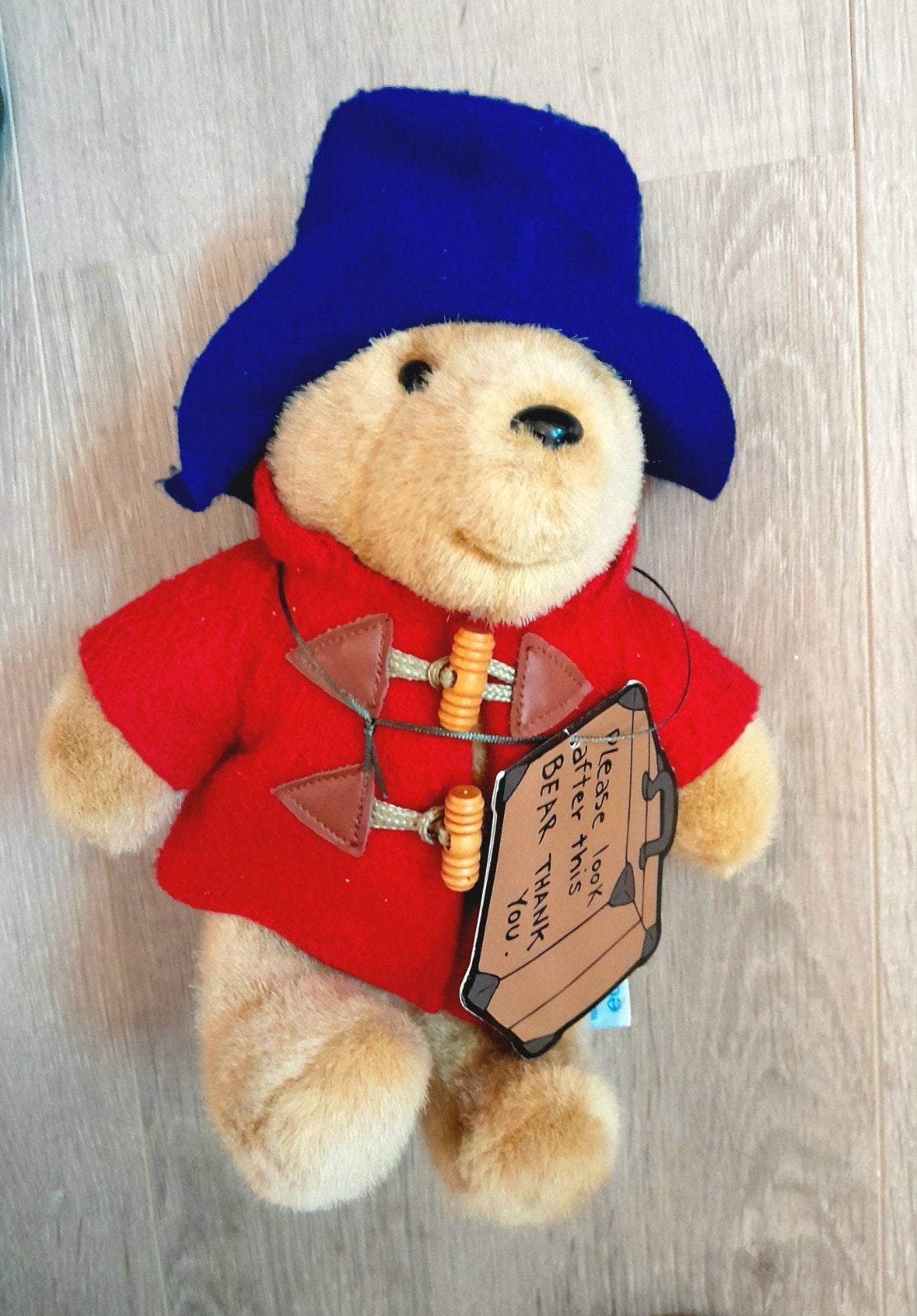 Originele Beertje Paddington knuffel 28 cm met label, Overige merken, Beer, Zo goed als nieuw, Middelgroot (20 tot 80 cm)