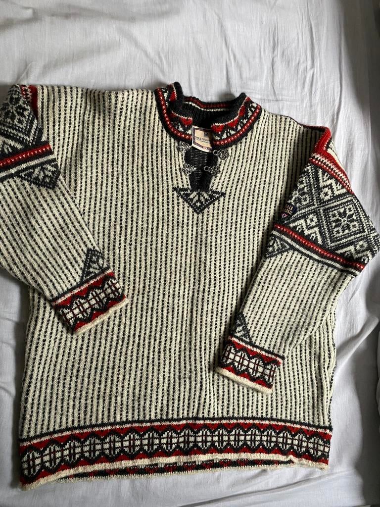 Vintage trui, Dale of Norway, wol, maat XXL, Ophalen