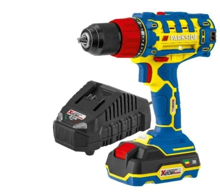 nog gesealde limited jubileum parkside 20v compleet, Ophalen of Verzenden, Nieuw, Boor- en Schroefmachine