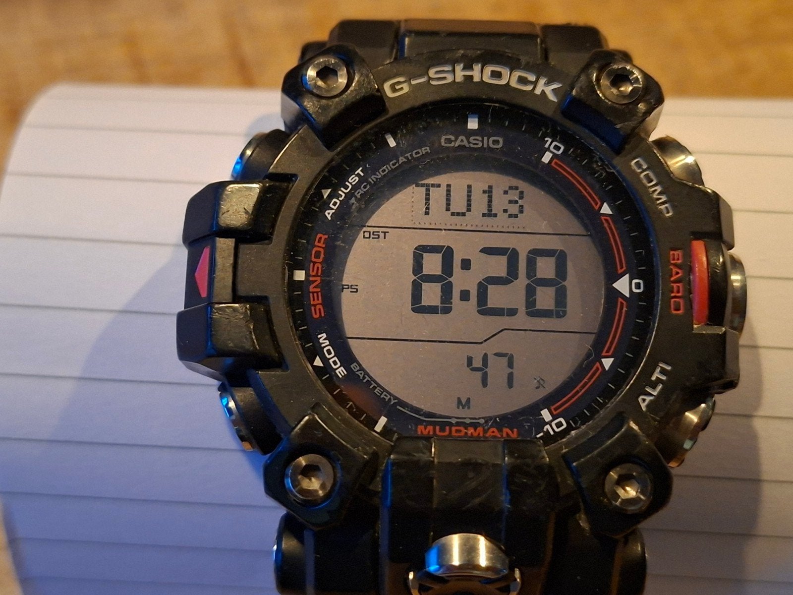 Casio G-Shock Mudman GW-9500 - Robuust en Functioneel, Ophalen, Casio, Kunststof, Gebruikt