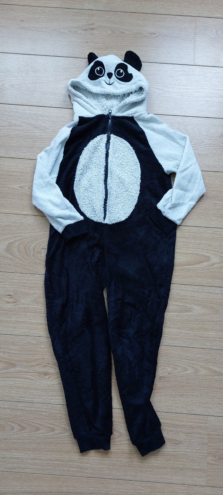 panda onesie maat 134 140, Ophalen of Verzenden, Zo goed als nieuw, Jongen of Meisje, Overige typen