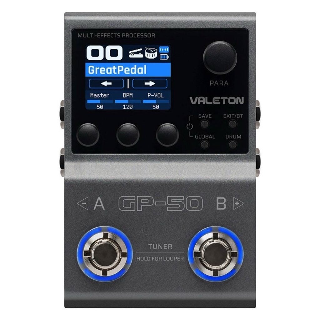 Valeton GP50 Multi Effects Processor SUPERPRIJS, Valeton Holding BV, Info@valeton.net, Nieuw, Ophalen of Verzenden