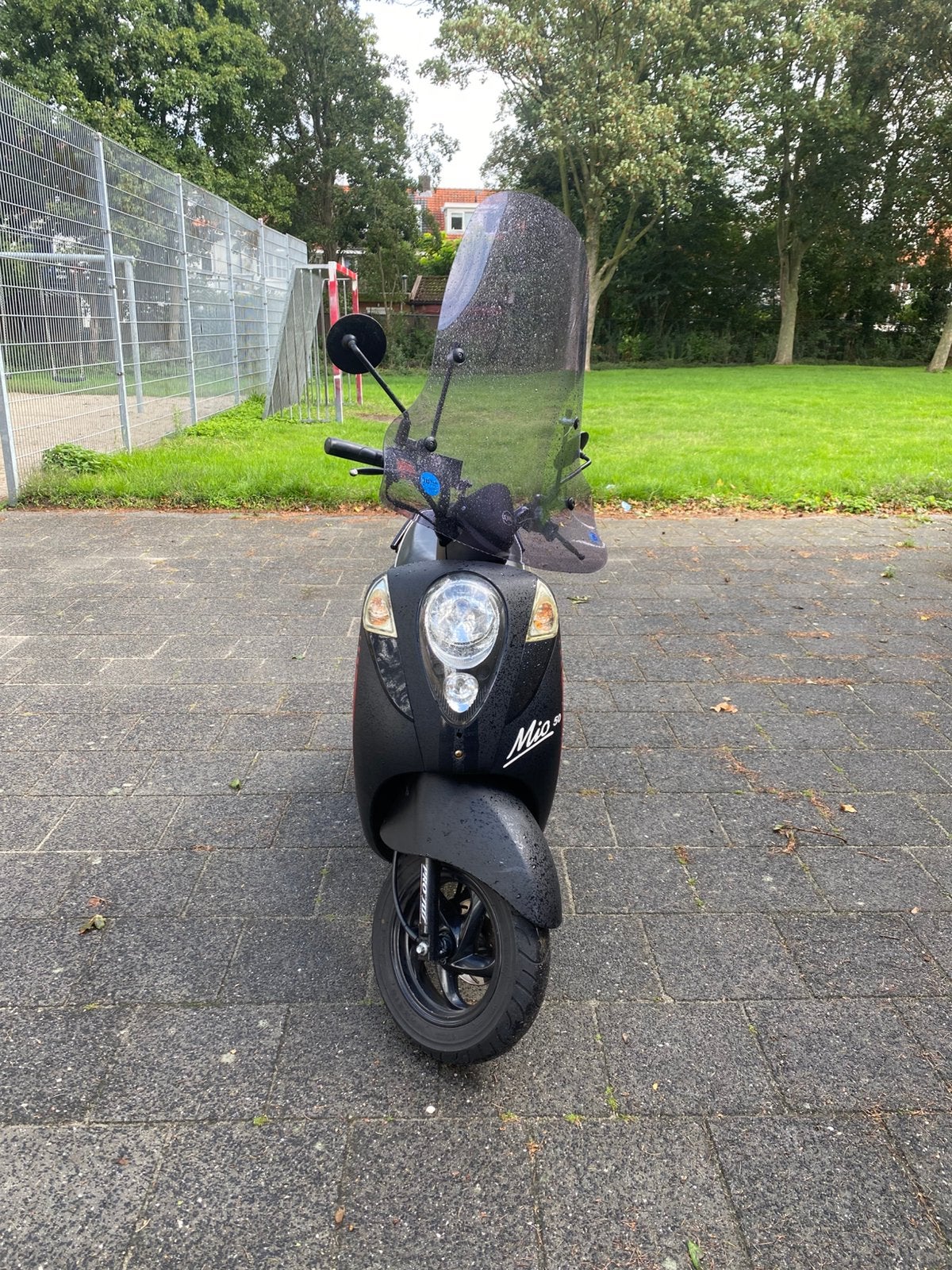 Sym mio 50cc mat zwart 2017, Zo goed als nieuw, Benzine, Ophalen, Mio