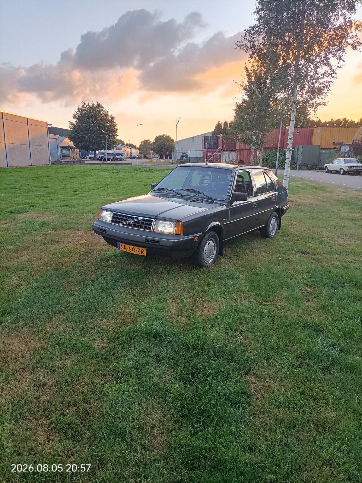 Volvo 340 1.4 GL AUT S6 1988 Grijs 141057km, Auto's, Automaat, 970 kg, Achterwielaandrijving, 4 cilinders