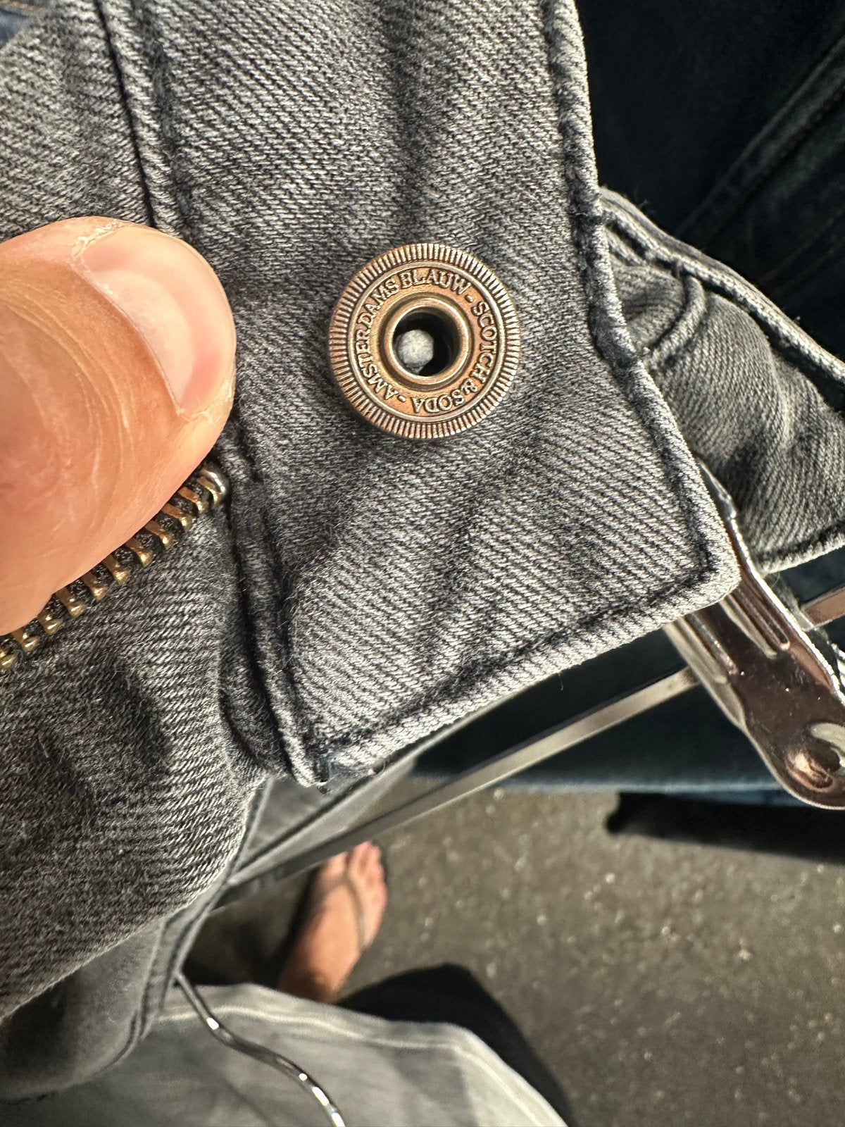 Scotch & Soda Skim Jeans W30/L30 - Grijs, Ophalen of Verzenden, Gedragen, Grijs, W32 (confectie 46) of kleiner