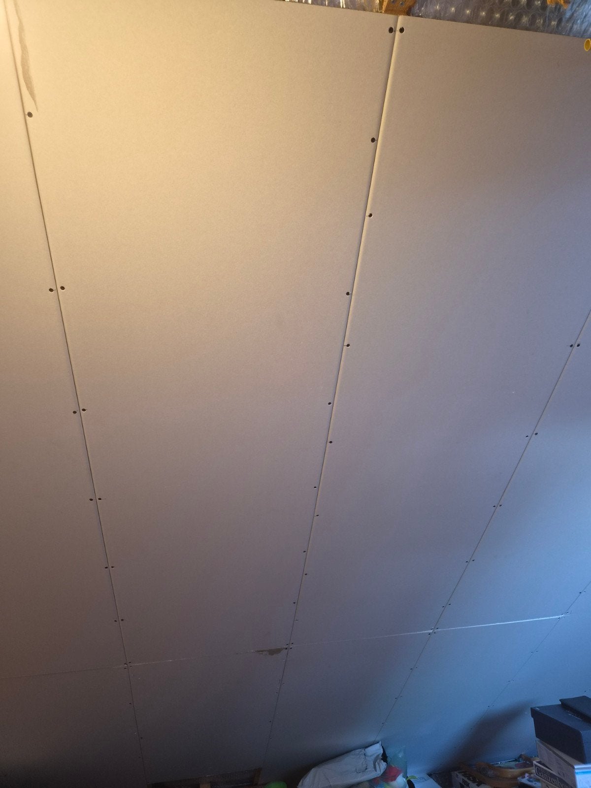 Gyproc gipsplaten plafondplaten 60x200cm, ca. 33 stuks, Doe-het-zelf en Verbouw, Ophalen, Zo goed als nieuw, Overige materialen