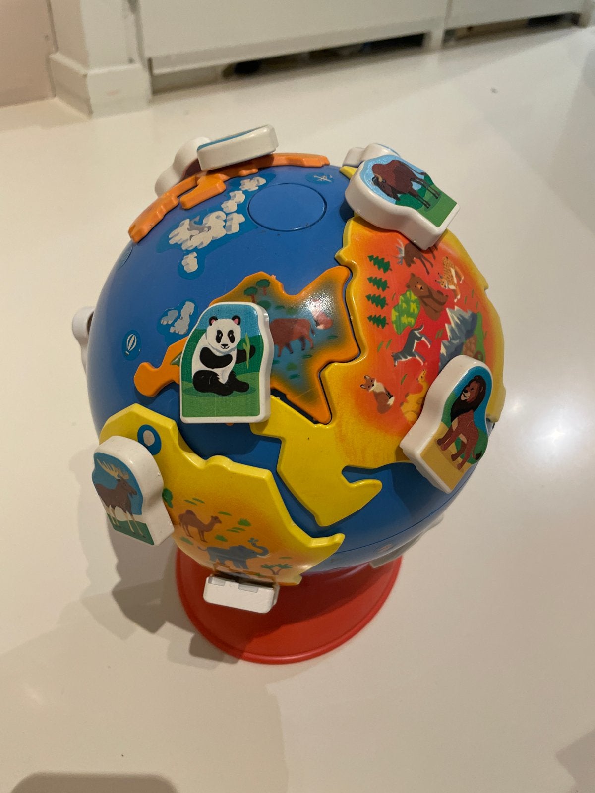 Clementoni My First Globe - Interactieve Wereldbol, Ophalen of Verzenden, Zo goed als nieuw, Ontdekken, Met geluid