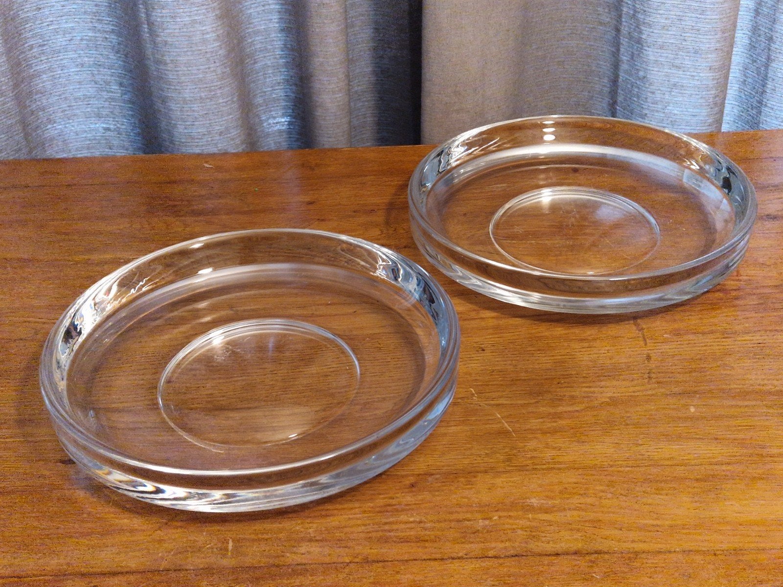 Vintage Holmegaard Apollo design schalen, 30 X 30 X 5.5 cm, Ophalen of Verzenden