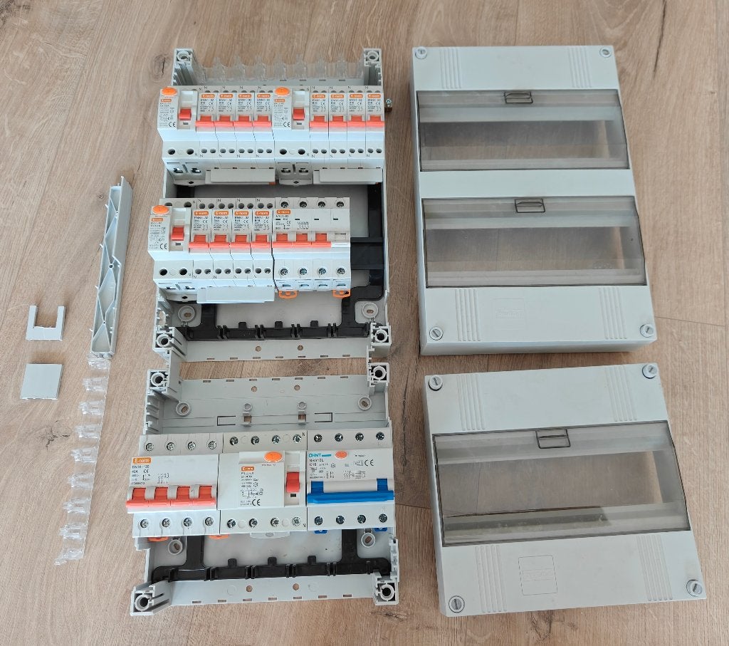 Complete groepenkast woning ~4 jaar oud, Ophalen, Gebruikt, Overige merken, Groepenkast