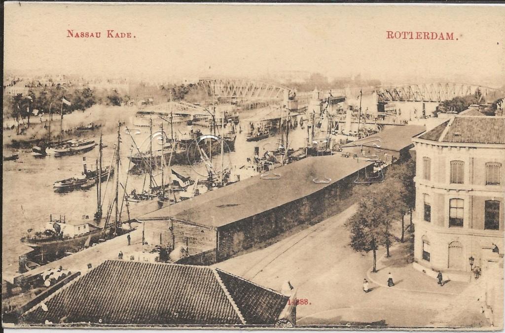 Rotterdam , Nassau Kade ., Verzenden, Voor 1920, Ongelopen, Zuid-Holland