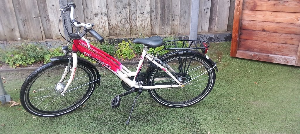 Meisjes fiets 24 inch, Fietsen en Brommers, Fietsen | Meisjes, Ophalen, Gebruikt, 24 inch, Versnellingen