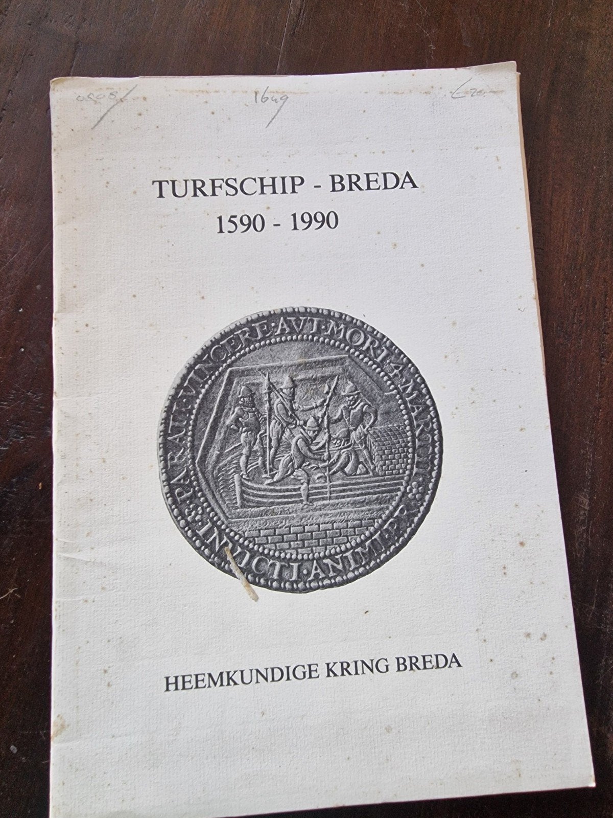 Turfschip Breda 1590-1990 - Heemkundige Kring Breda, Ophalen of Verzenden, 20e eeuw of later, Gelezen, Heemkundige Kring Breda