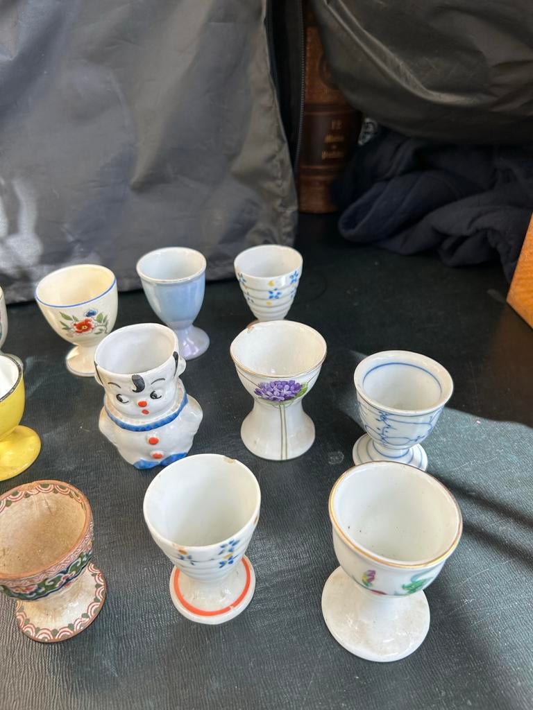 Verschillende eierdoppen in een koop, Ophalen of Verzenden