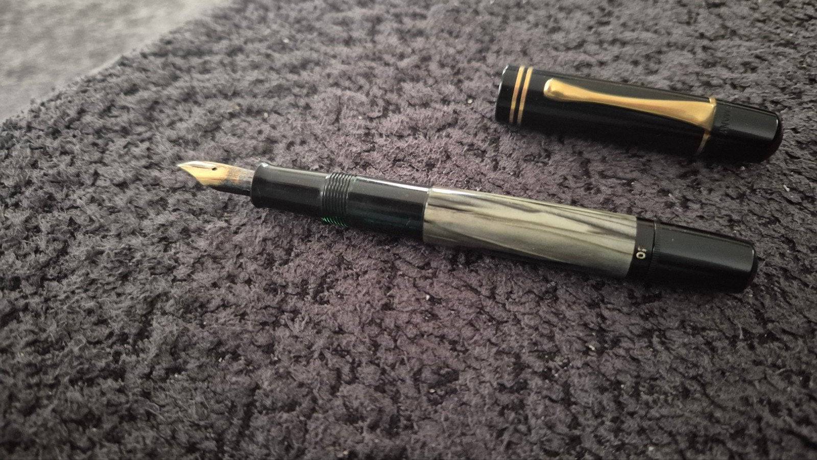 vintage pelikan vulpen met 14k nip, Ophalen of Verzenden, Gebruikt, Vulpen, Overige merken