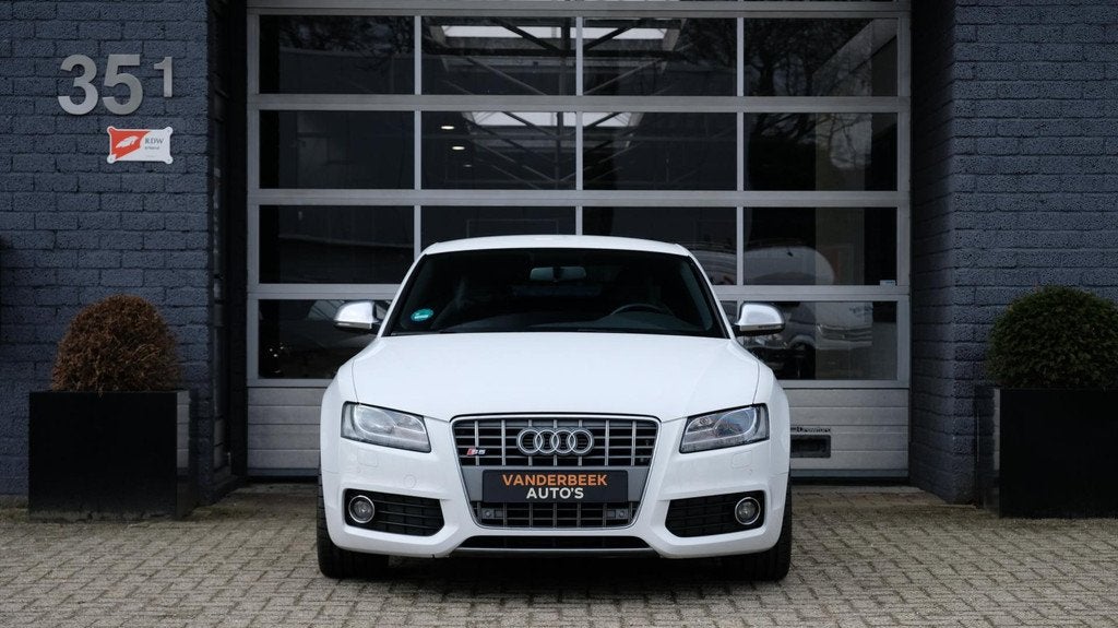 Audi S5 Coupé 4.2 FSI quattro 354PK 20inch RS5 Rotor, Gebruikt, 4 stoelen, Wit, Bedrijf