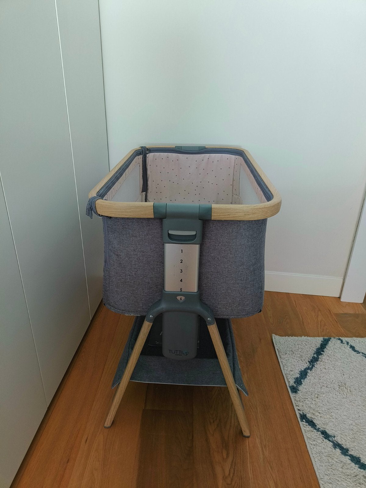 Co sleeper CoZee Tutti Bambino, Ophalen, Zo goed als nieuw, Wieg