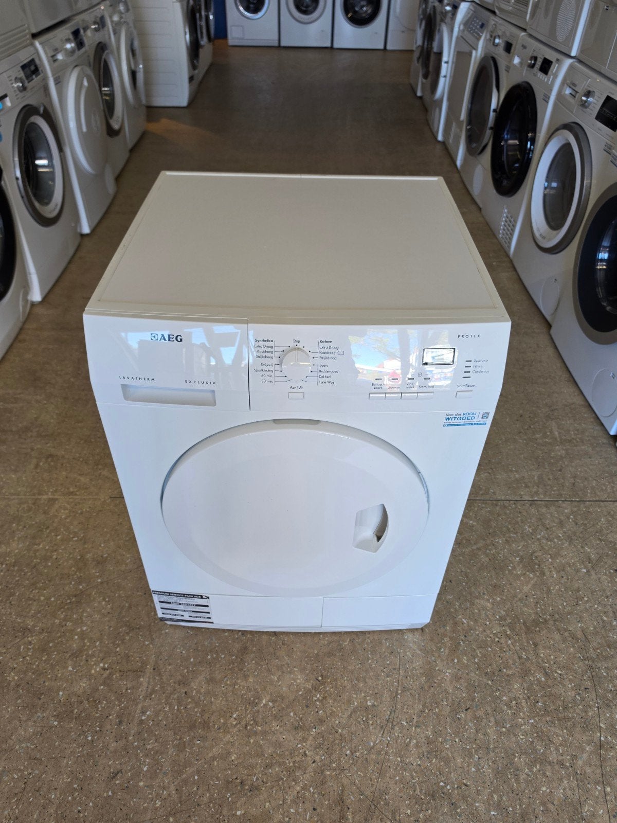 AEG Protex condensdroger | 7 kilo | Gratis thuis 🚚✅️, AEG, Jirnsum, 6 tot 8 kg, Anti-kreukfase