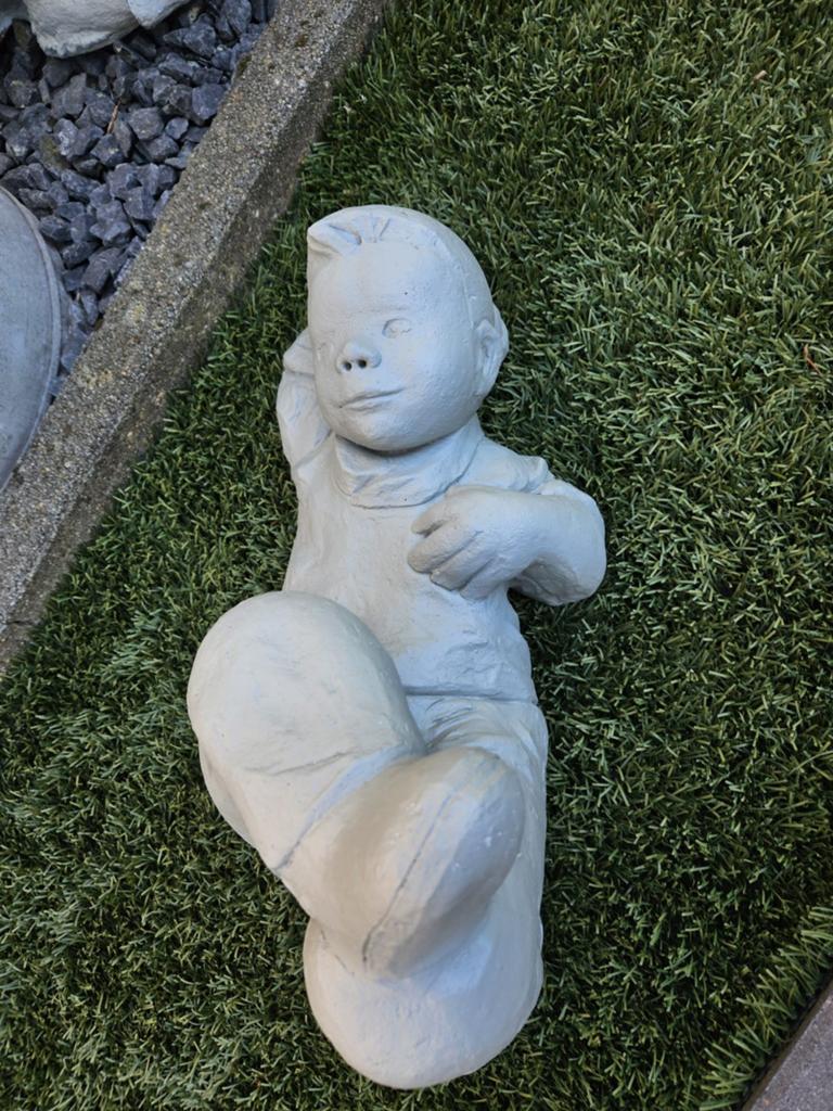 3 beton beelden in zeer goede staat, Ophalen of Verzenden, Zo goed als nieuw, Kunststof