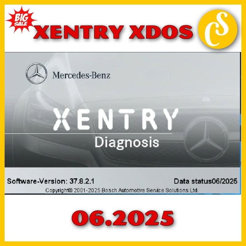 Xentry Xdos 06.2025 Latest, Auto diversen, Ophalen of Verzenden