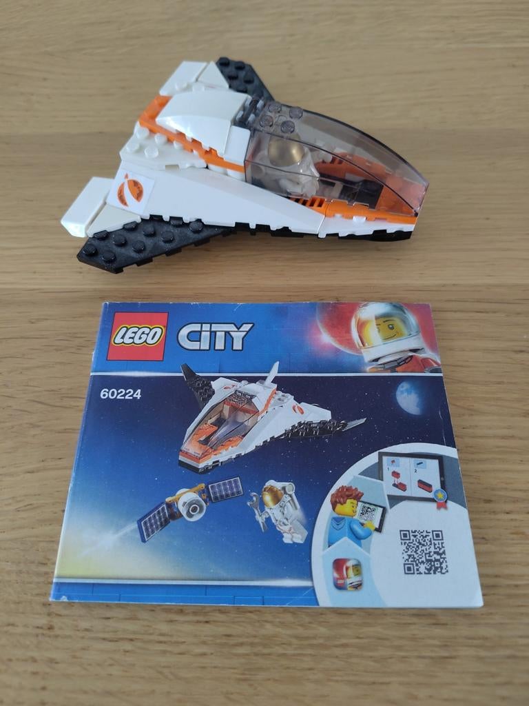Lego City Ruimteschip 60224 met instructieboekje, Compleet, City, Lego, Ophalen of Verzenden