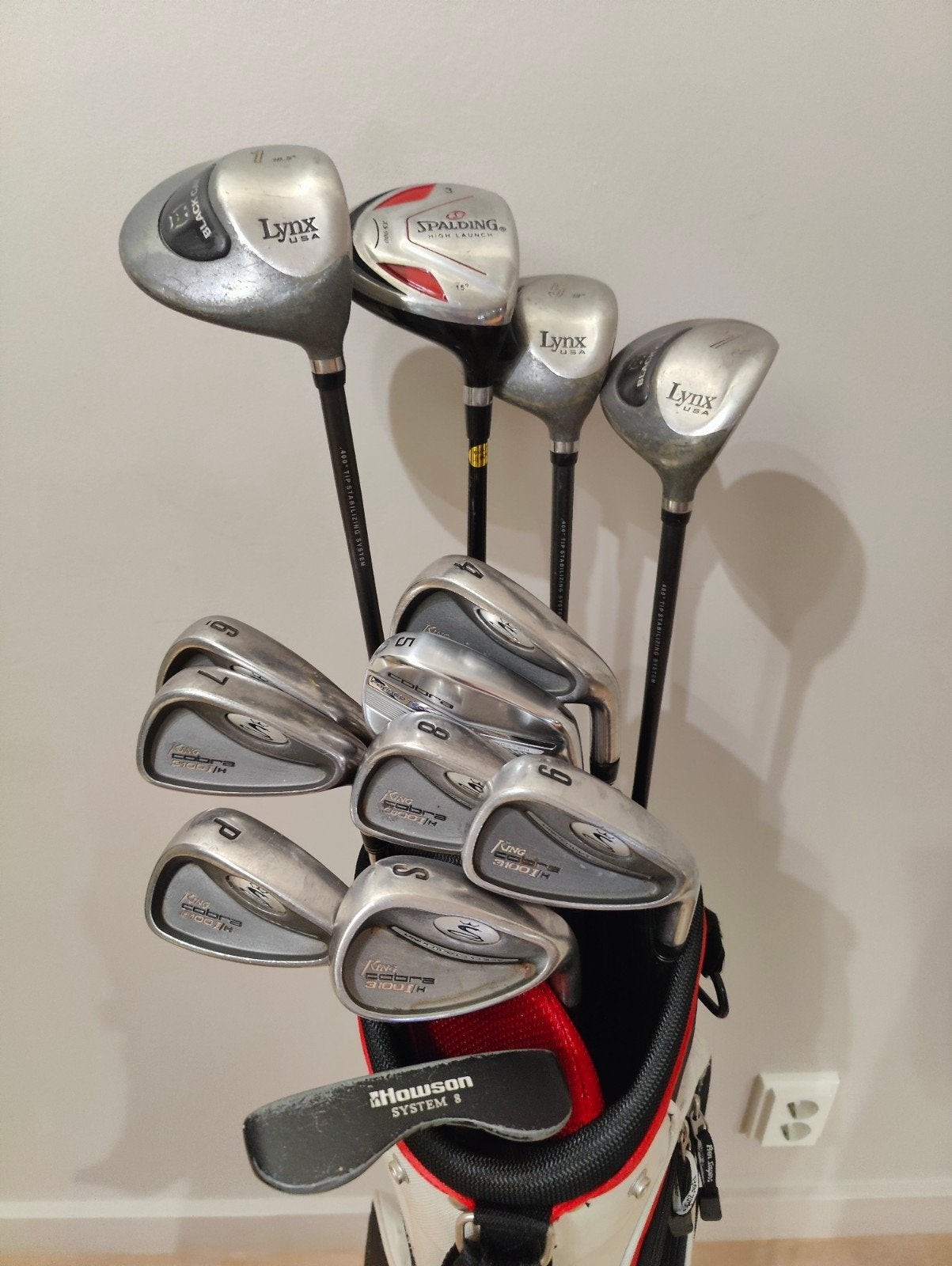 Complete cobra king golfset heren in golftas
In de standbag, Ophalen of Verzenden, Set