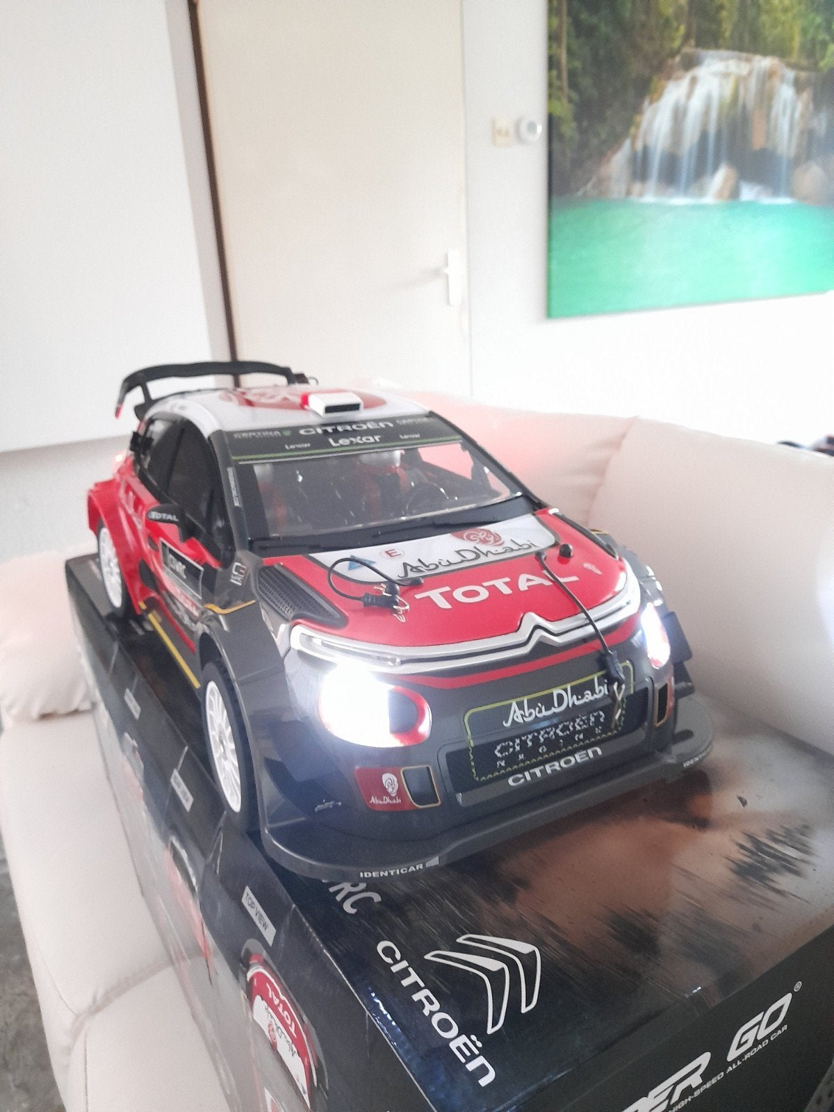 Hyper Go C3 WRC RC Rally Auto 1:7 RTR, Auto offroad, Nieuw, RTR (Ready to Run), Overige schalen
