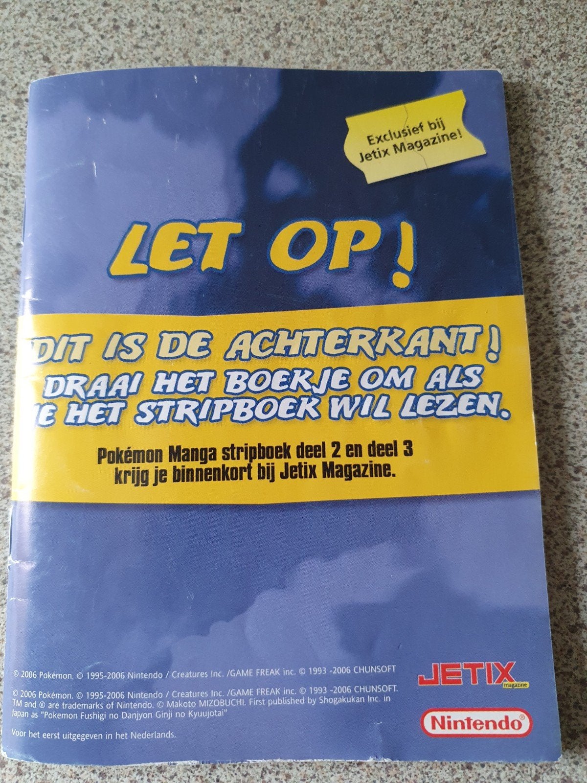 pokemon manga stripboekje deel 1, Ophalen of Verzenden, Gebruikt, Boek of Catalogus
