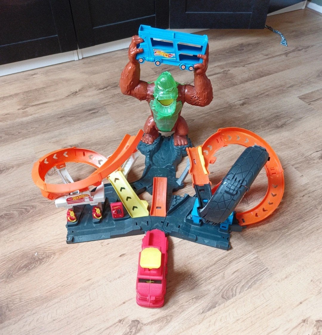 Hot Wheels Gorilla Attack Track Set, Ophalen, Gebruikt, Hot Wheels