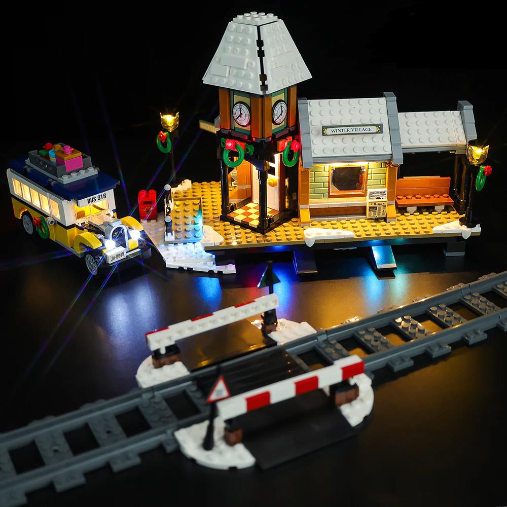 LED Verlichting voor 10259 Winterdorp Station Nieuw, Kinderen en Baby's, Speelgoed | Bouwstenen, Nieuw, Overige merken, Ophalen of Verzenden