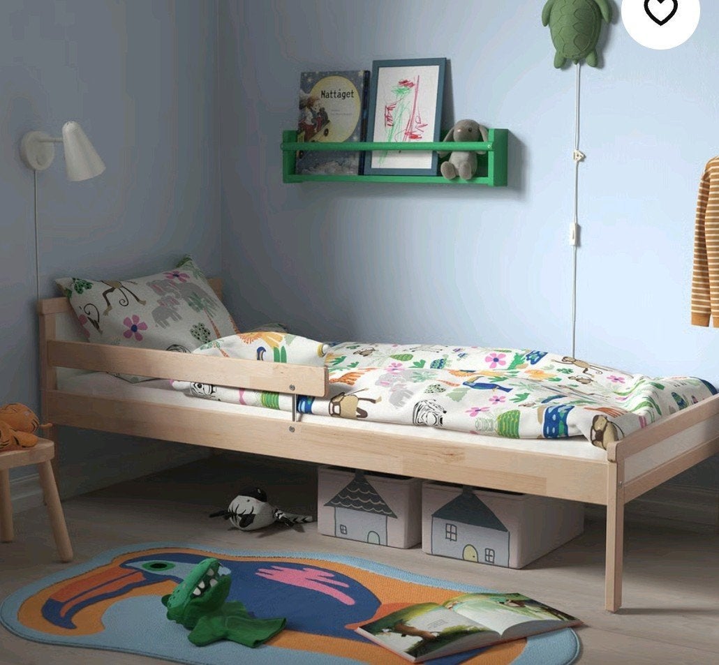 IKEA Sniglar kinderbed (gedemonteerd voor vervoer), Ophalen, 90 cm, Eenpersoons, Wit