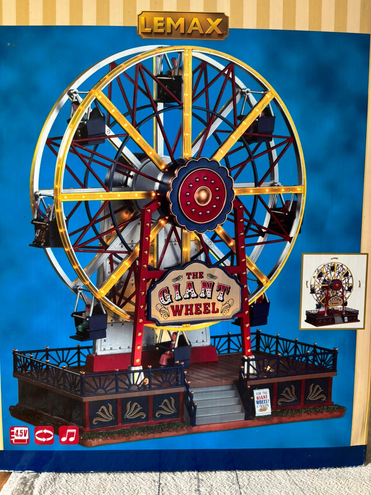 Lemax the giant wheel, Ophalen of Verzenden, Zo goed als nieuw