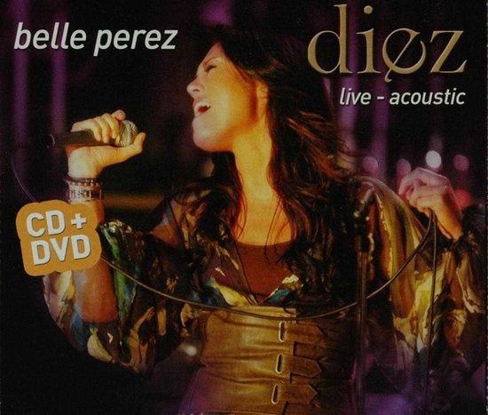 Belle Perez - Diez Live Acoustic (CD + DVD), Ophalen of Verzenden, Zo goed als nieuw