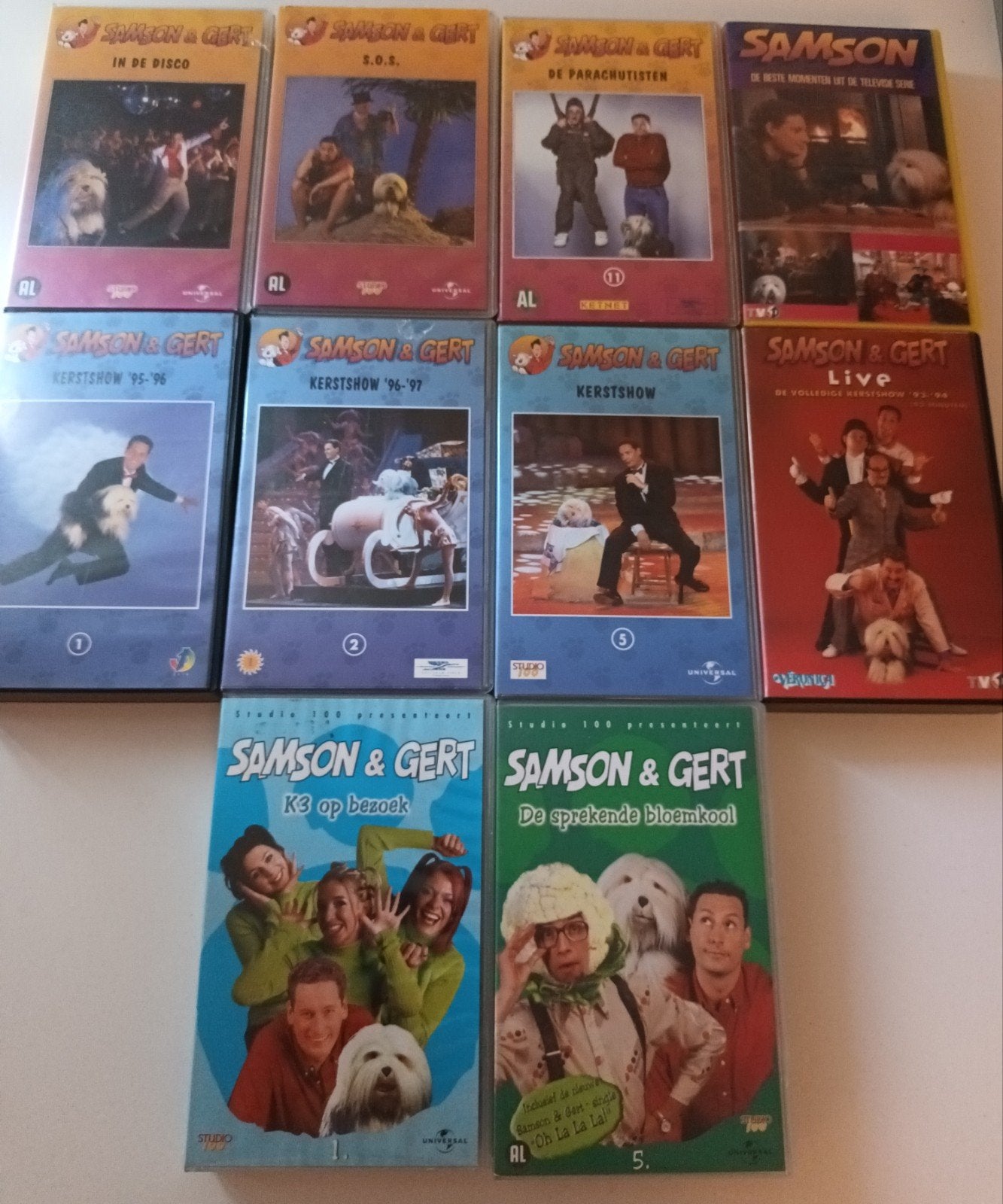 vhs video Samson en Gert, Ophalen of Verzenden, VHS